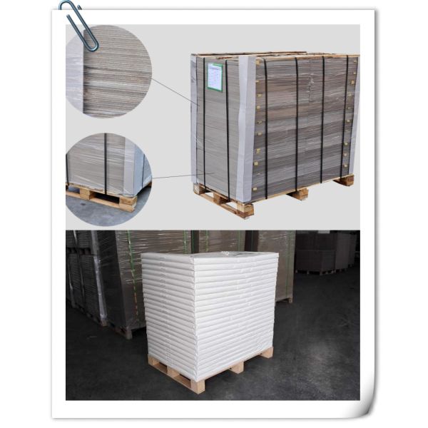 Eco-Friendly Laminated Solid Hard Paper Grey Board Sheets for Box / Folders / Puzzle