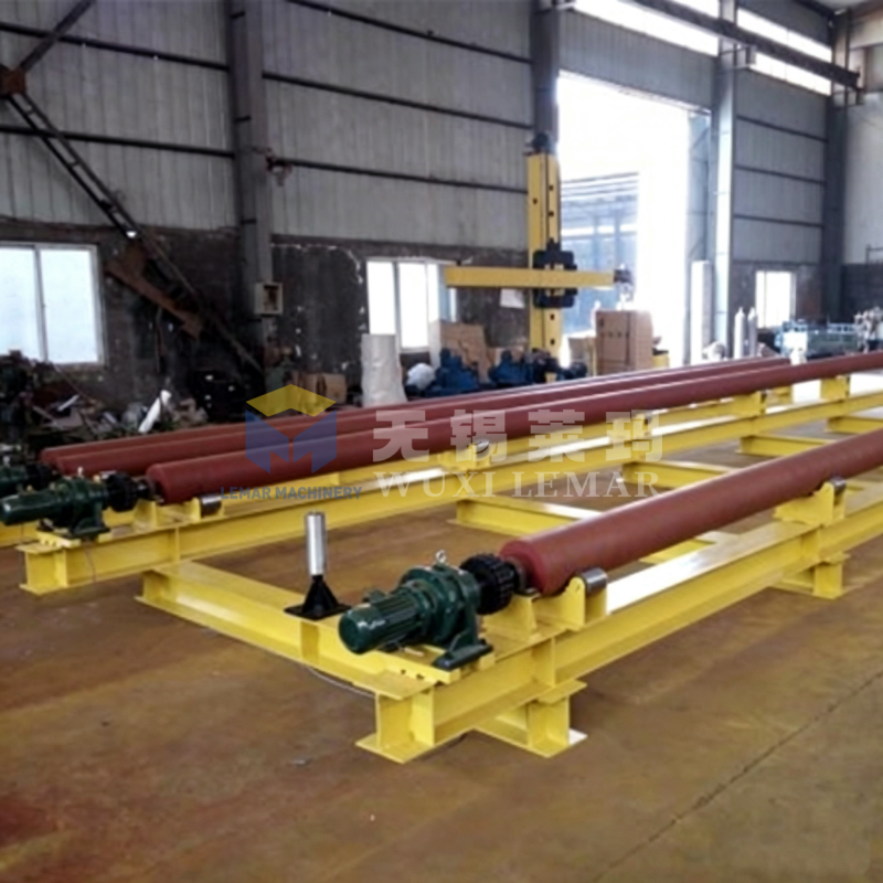 Long Axis Welding Turning Rolls For 12m Workpiece | Multi‑support Roller Welding Rotator