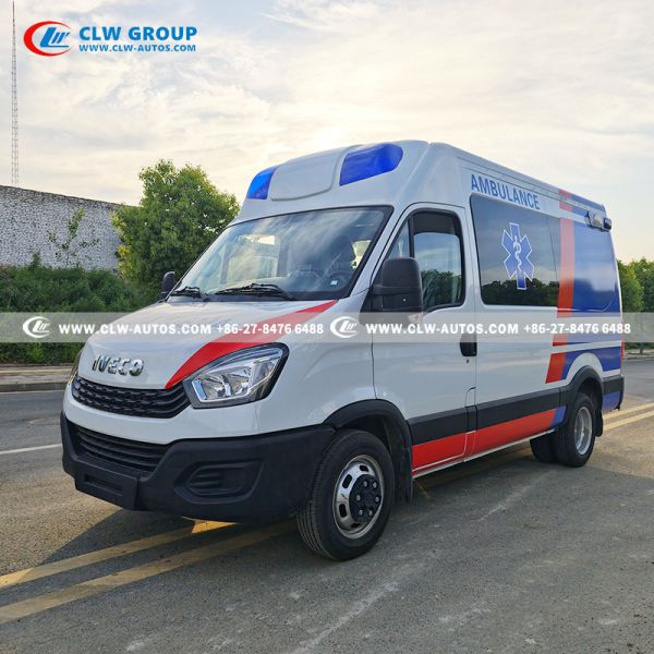 Ambulance interior medical compartment