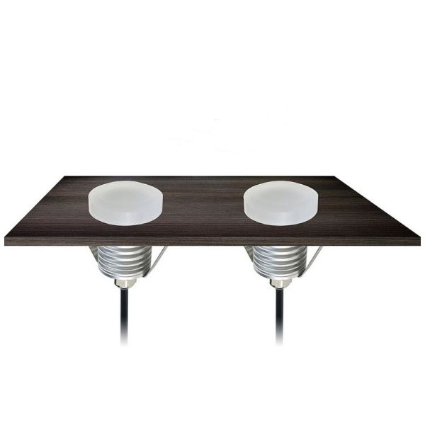 Mini Led Moonlight Footlights Dimmable IP67 12V 24V Wall Floor Deck Corner Light Recessed Spotlight for garden landsc