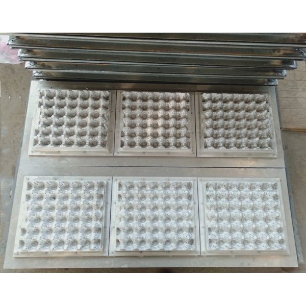 Pulp Convenient Installation Egg Carton Making Machine For Small Capacity Production