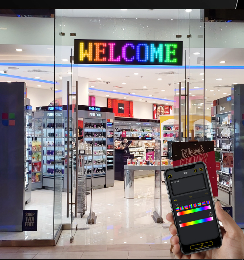 App Control Waterproof Flexible RGB LED Car Window Devil Eye Light for Business OPTIONAL Panel Size No Touch Screen Type