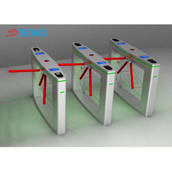 Cinema Tripod Turnstile Gate Access Control with Qr Code Facial Machine System