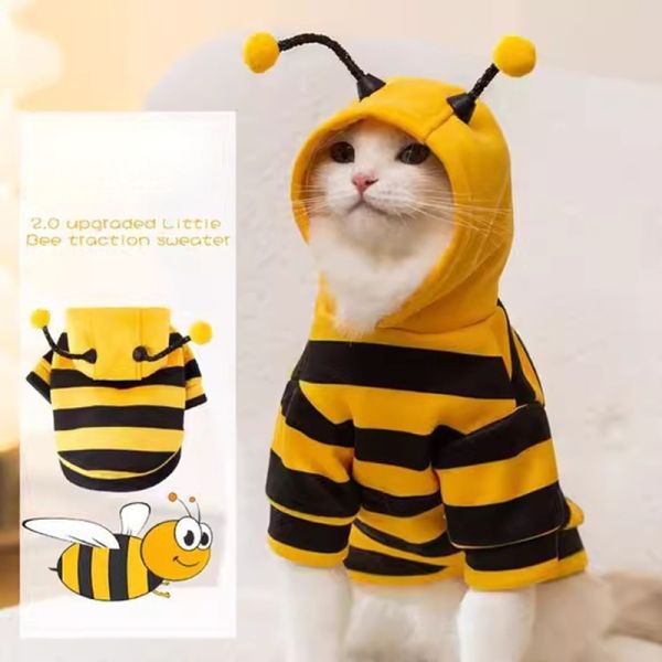 Lightweight Microfiber Adjustable Waistband Cat Clothes Winter Jacket