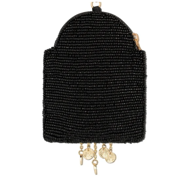 Spin To Win Coin Purse Key ring and easy open trigger hook Beaded coin small bags