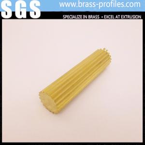 Quality Brass Round Rods , Gearing Brass Rod Sections , Brass Extrusion Rods for sale