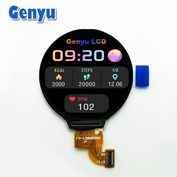 Custom TFT LCD Display Module with 240*320 Resolution SPI Interface and IPS Viewing Angle