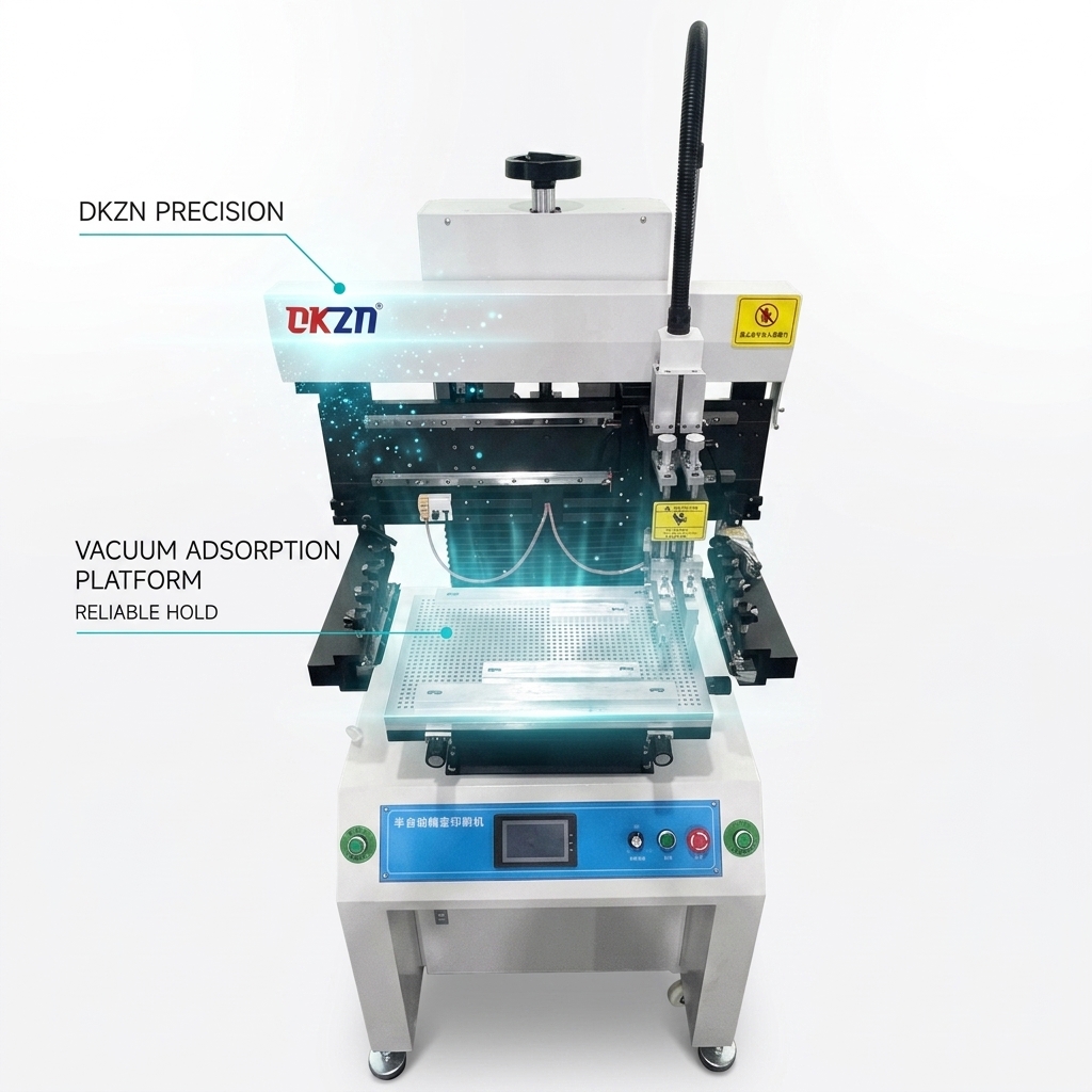 Extended type fully automatic PCB solder paste printer