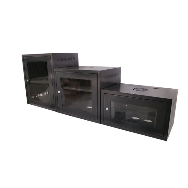 Direct Supply Secure Network Storage Standard Server Rack Cabinet with Two Locking Keys