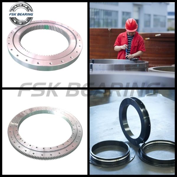 Internal teeth 013.20.415 Slewing Ring Bearing Light Size And Thin Section