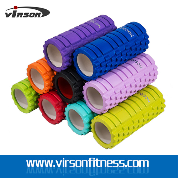 Ningbo Virson Exercise solid EVA foam Roller , massage roller.