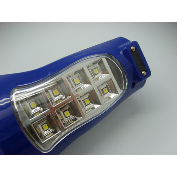 BN-330 Rechargeable Torchlight Portable Torch LED Flashlight with Side Lamp