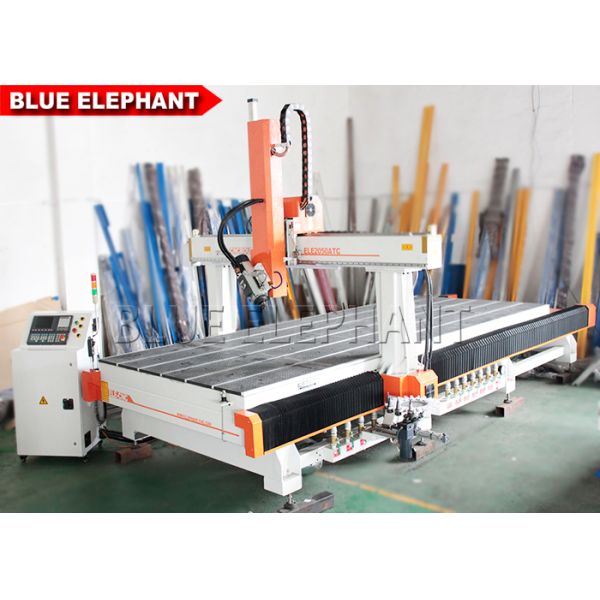 ATC Mdf Cutting Cnc Machine , 4 Axis Cnc Router Engraver Machine For Table / Chair Legs