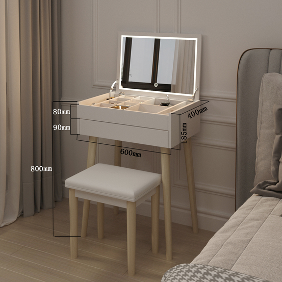 LED light Makeup Dressing Tables With Mirror