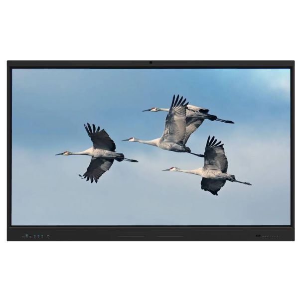 Portable 75 Inch Zero Gap Interactive Whiteboard with WiFi and Integrated Teaching Software