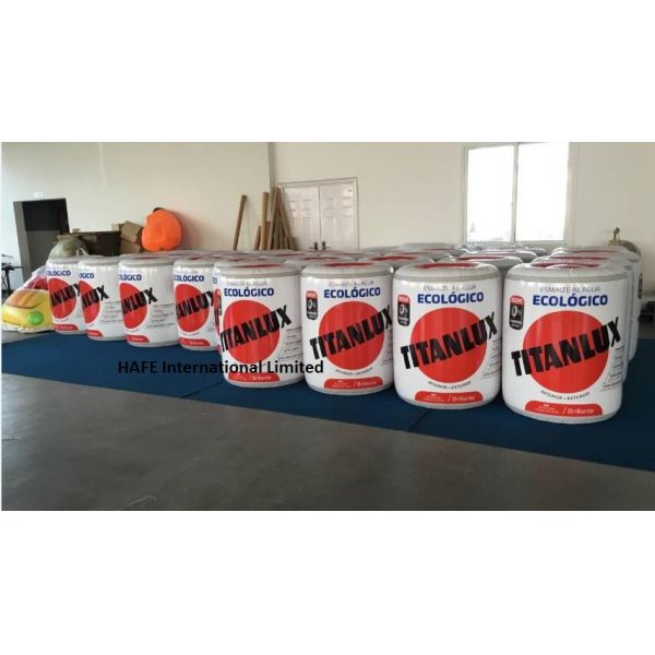 2 * 1.3 M Inflatable Advertising Balloon Drinking Bottle Can Replica Double Stitching