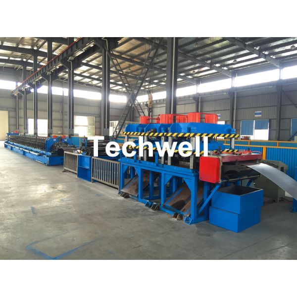 1.5-2.0mm Perforated Cable Tray Roll Forming Machine for Making CT600X90 / 500X90 / 300X90 Cable Tray Profiles