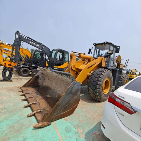 Durable Lonking LG855 5 Ton Wheel Loader High Efficiency Front Loader for Construction Mining Road Building Material Handling