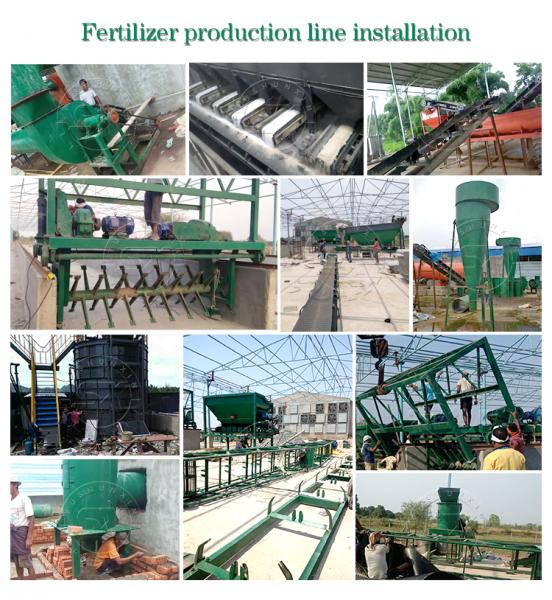 Widely use factory price animal waste organic fertilizer plant equipment for sale