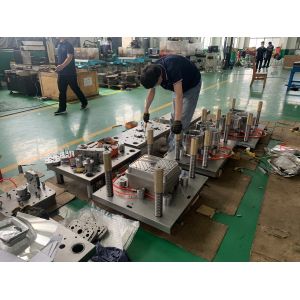 Auto Stacker Disposable Aluminium Foil Box Making Machine