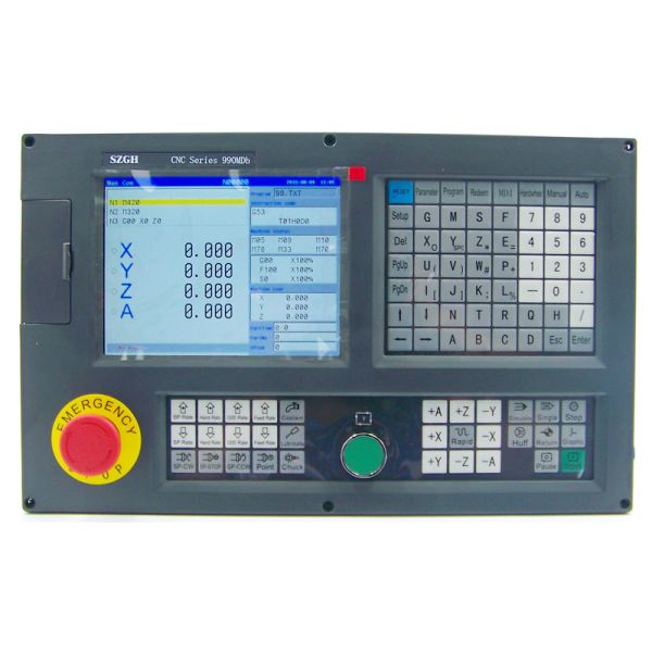 1um Precision 4 Axis CNC Milling Controller For Servo Stepper , 5MHz Output Frequency