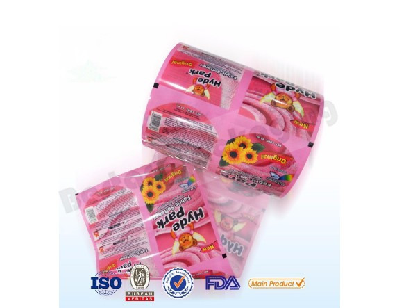 Strong material plastic OPP/CPP multi layers film with beautiful color printing