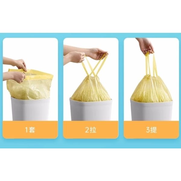 Trash Bag Colourful Plastic Dustbin Customization and US Currency for Customized Request
