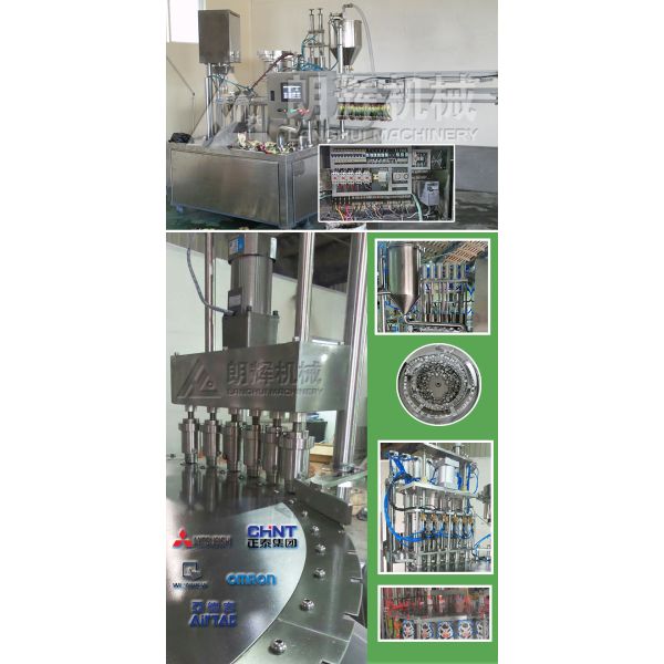 Vegetable Protein Drinks| Soy Milk Automatic Filling and Capping Machine For Doy-pack
