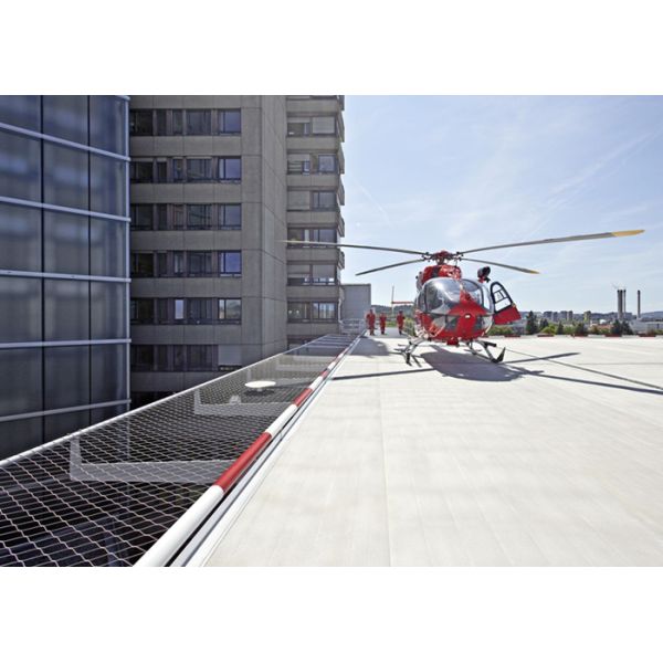 X-tend stainless steel cable nets for helipad X-TEND stainless steel cable mesh