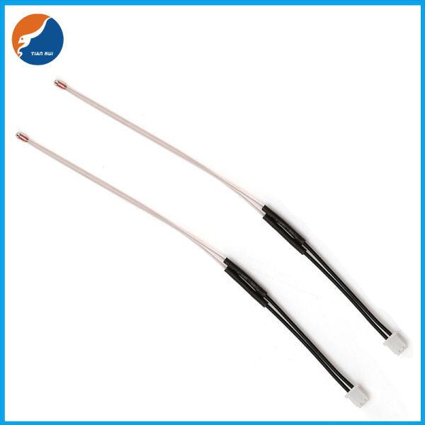 3D Printer Part Diode Glass Coated NTC Thermistor Probe Temperature Sensor 100K 3950 1% 1M