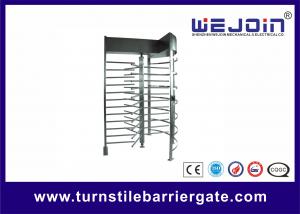 Quality Exhibition Stainless Steel Access Control Turnstile Gate Standard RS485 for sale