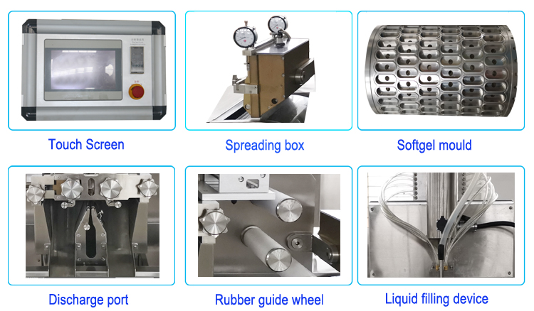 Medicine Laboratory Softgel Encapsulation Machine With Touch Screen