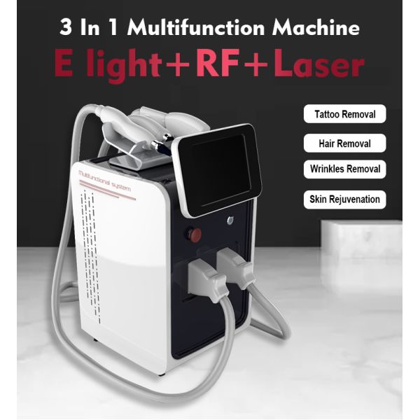 Elight OPT Laser Machine , Multifunction Nd Yag Laser Tattoo Removal Machine