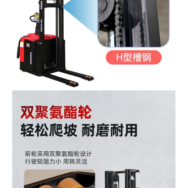 Sinolift CDD16M And CDD20M Electric Stackers Made In China