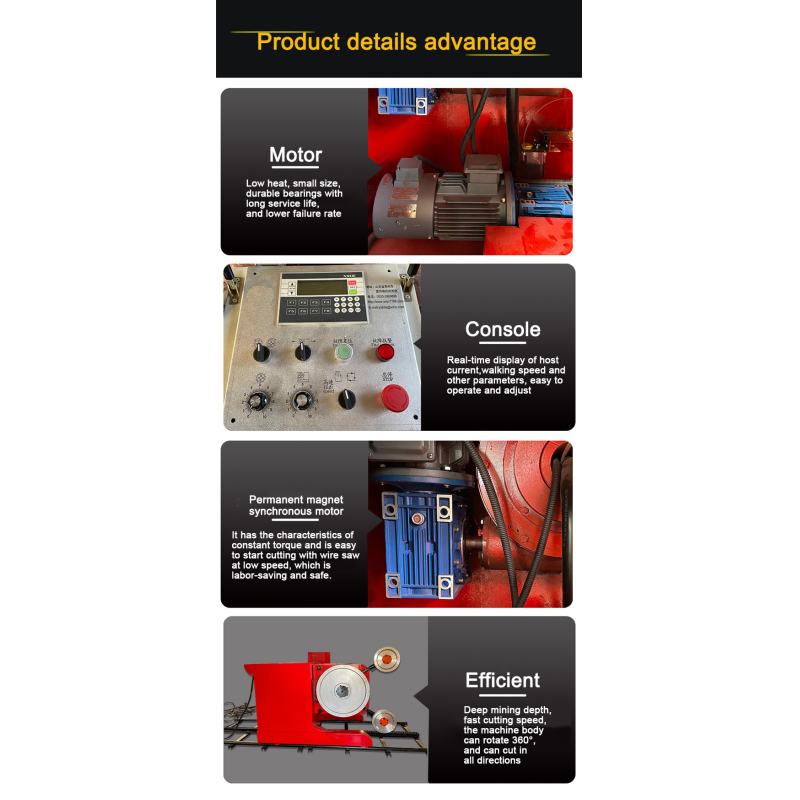 Powerful Diamond Wire Multi Saw Machine for Stone Cutting Applications