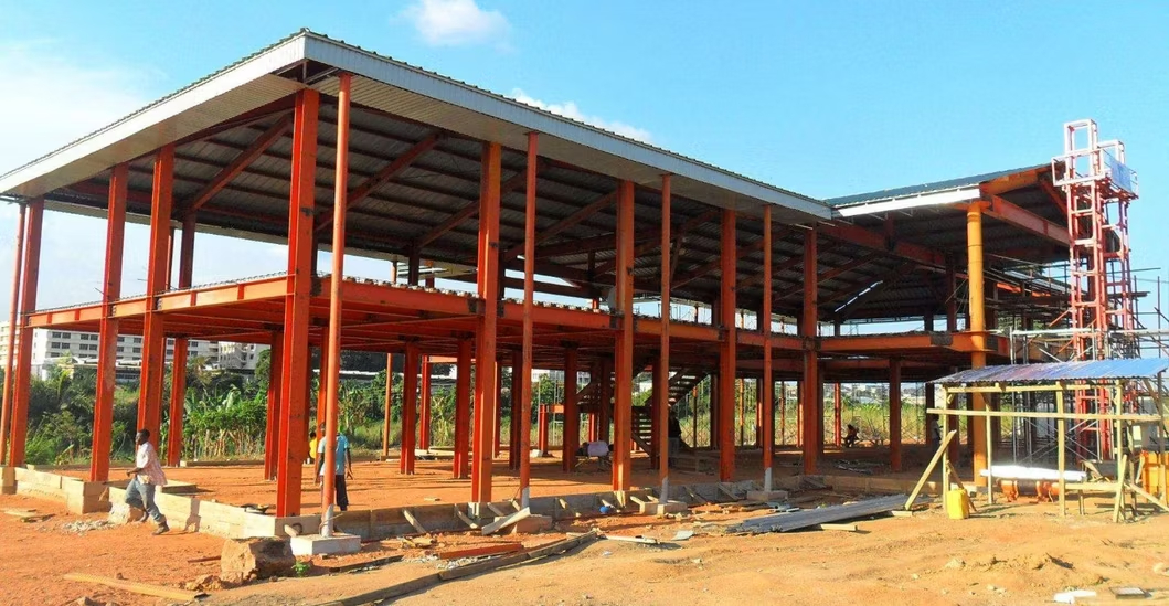 Customized Size High Durability Wind Resistance Prefab Steel Structure Industrial Steel Building