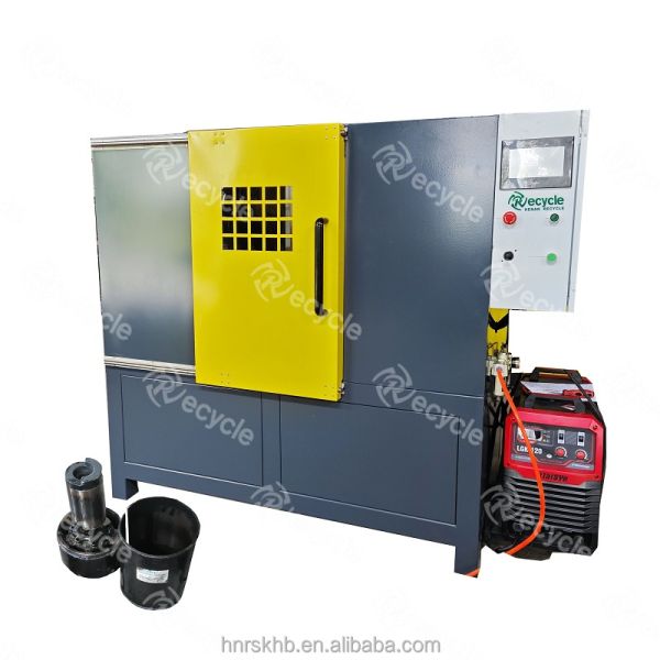 Newest Scrap Compressor Shell Cutting Machine Compressor Motor Recycling Machine