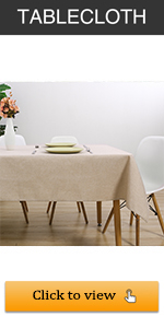 Tablecloth Rectangle Stain Resistant Spillproof Washable Polyester Gingham Table Cloth Outdoor Picnic, Kitchen holiday