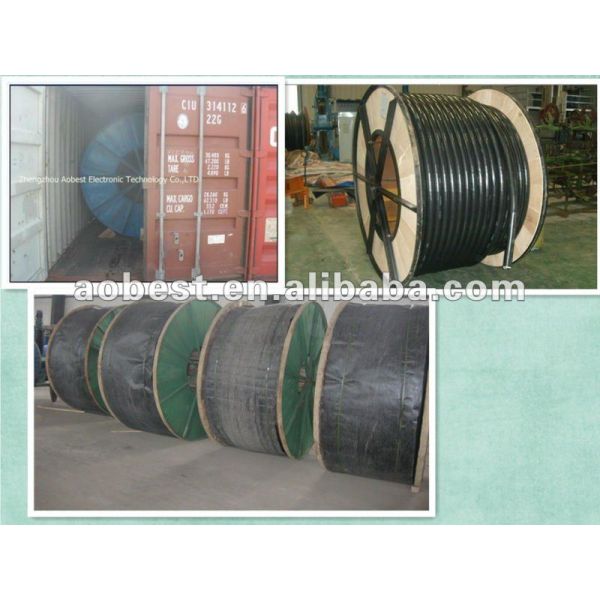 high voltage copper conductor 6kv 3x95mm2 power cable LSZH