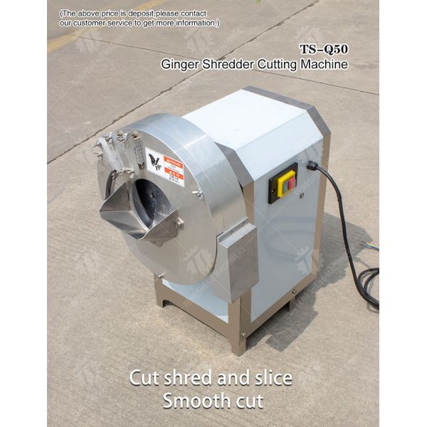 100KG/H Vertical Ginger Plantain Cutting Machine Multifunctional