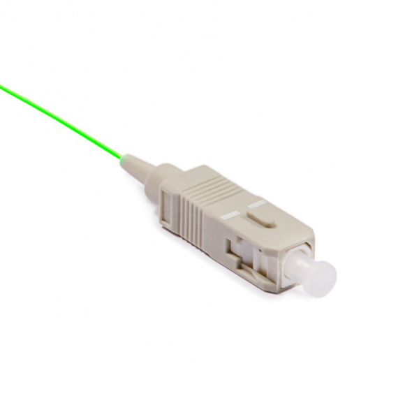 OM5 Fiber Pigtail Connector SC UPC Multi Mode 1 Core PVC LSZH Sheath