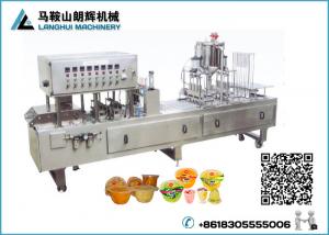 China Automatic Tomato sauce | Salad Dressing Cup Filling and Sealing Machine on sale