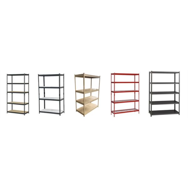 Practical Stacking Rack Durable 5 Tiers Boltless Storage Racking for Light Duty Needs