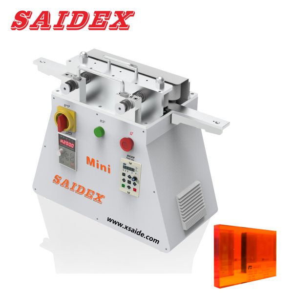 Mini Acrylic Polishing Machine 220V for PMMA PC Plastic Sheets