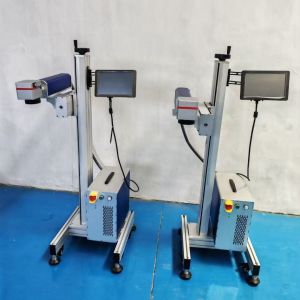Precision Laser Coding On Fly Boost Speed Efficiency Flying Marking Machine