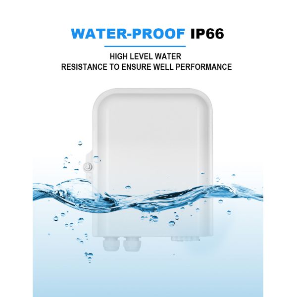 IP66 Waterproof 8 SC 1*8 Splitter FTTH Terminal Box