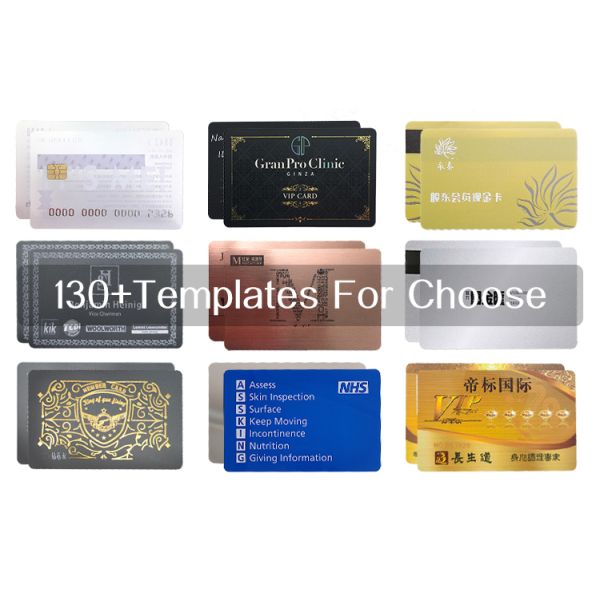 Custom Logo Blank Printing Gold Foil Business Thanks Cards for Business With Rounded Color Edges