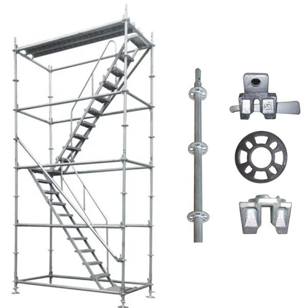 Easy Hdg Scaffolding Ringlock Building Construction Standard Ledger Brace Scaffold System