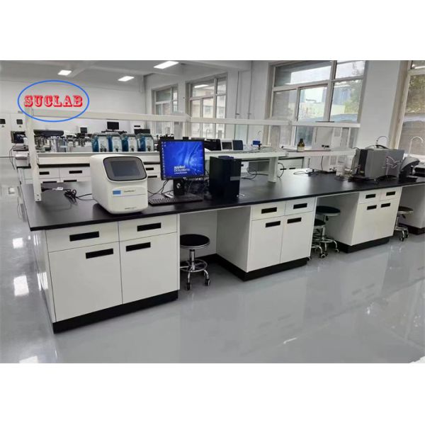 Multi Functional Lab Bench Malaysia With Splash Proof Socket And PP/Ceramic/Epoxy Resin Sink