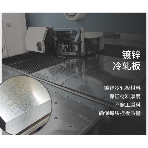 Customized Metal Pegboard Back Panel Display Stand for Hardware Tools and Organization